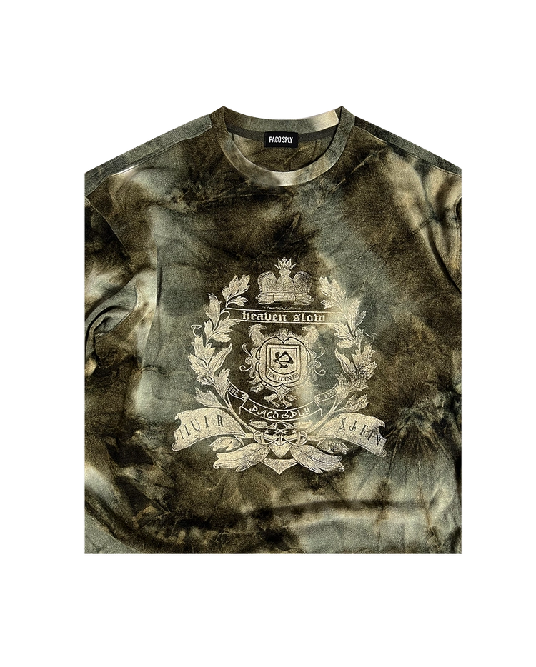 OLD THRONE LONG SLEEVE T SHIRTS - BLURRY GREEN | KIFT Chile