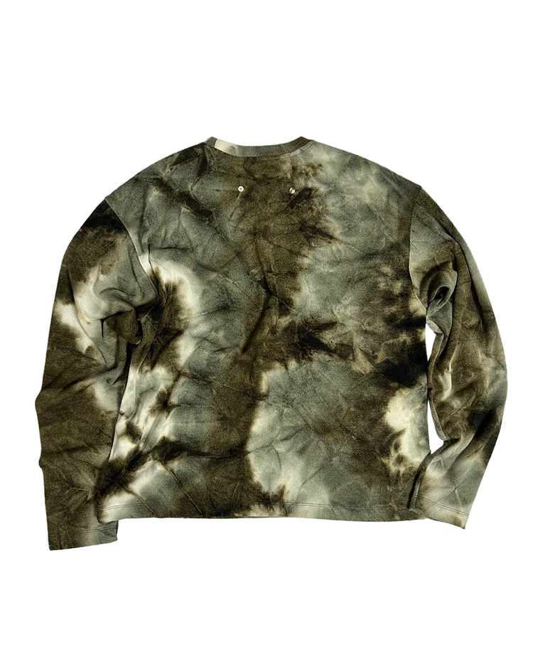 OLD THRONE LONG SLEEVE T SHIRTS - BLURRY GREEN | KIFT Chile