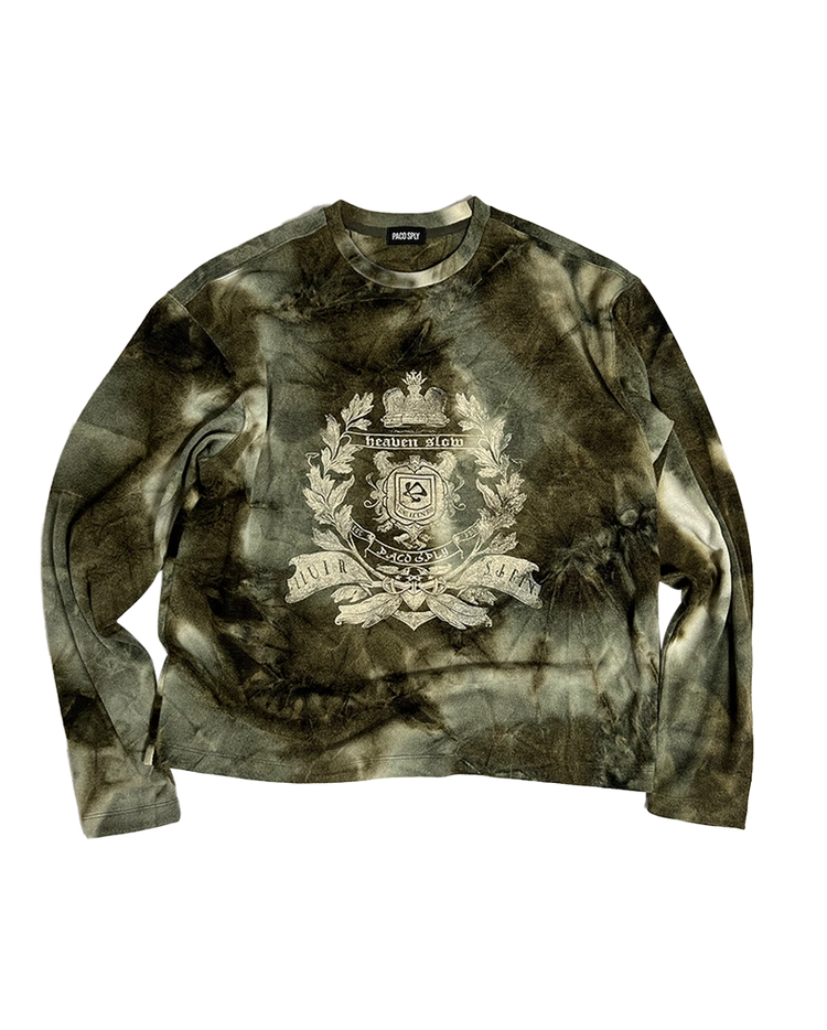 OLD THRONE LONG SLEEVE T SHIRTS - BLURRY GREEN | KIFT Chile
